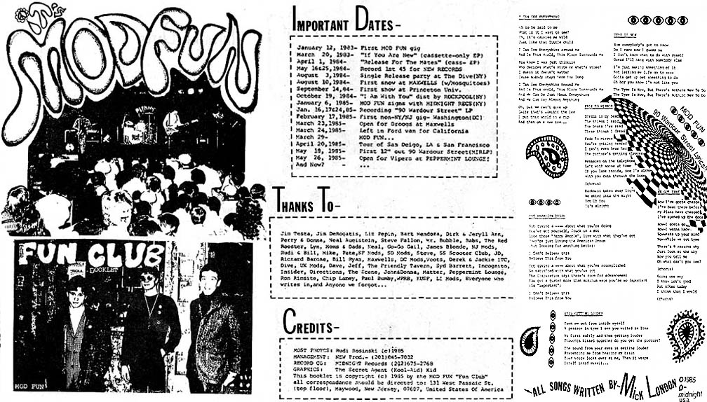 Mod Fun - 90 Wardour Street Mod Fun - 90 Wardour Street